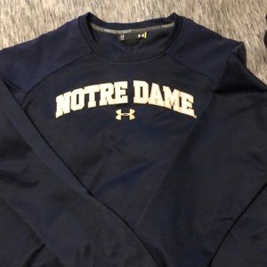 Notre Dame UA sweatshirt